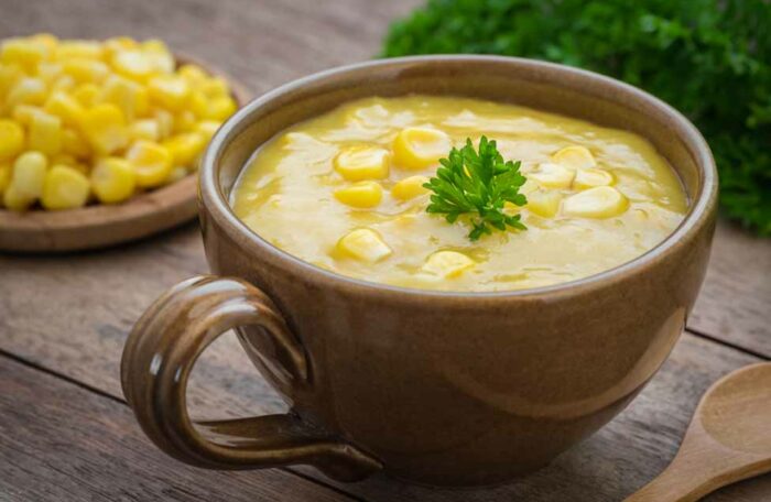 SWEET CORN SOUP