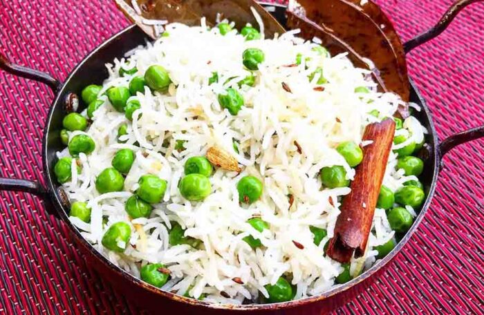 GREEN PEAS PULAO